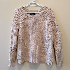 American Eagle Outfitters Pale Pink Chunky Knit Sweater